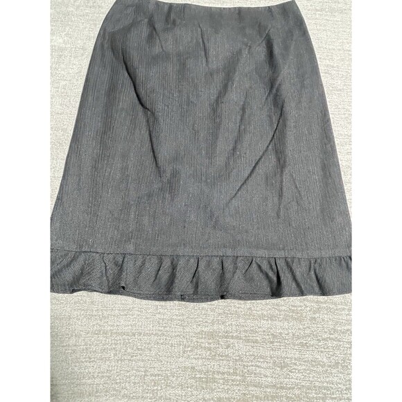 Classiques Entier Long Skirt Women’s Size 4 Dark Gray Regular - Picture 2 of 11